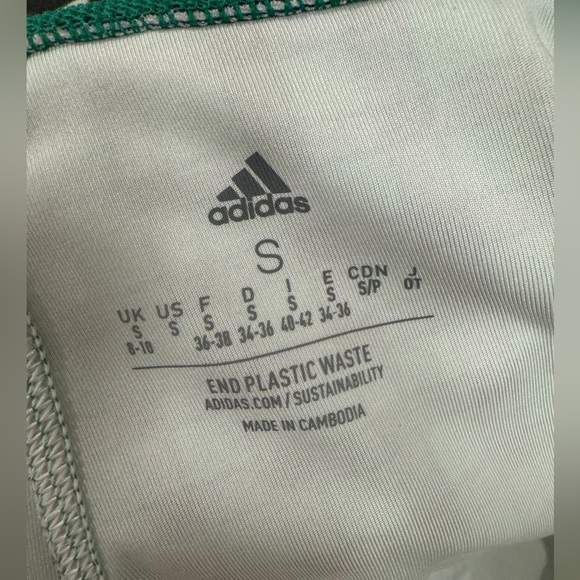 Adidas x FARM Rio Patterned Biker Shorts - Picture 3 of 4